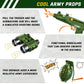 Niplooow Kids Army Costume For Boys, Boys Military Soldier Costume With Army Toys, Halloween Costumes For Boys Kids 3-12, Hallow