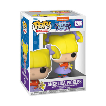 Pop! Tv: Rugrats Angelica Pickles Vinyl Figure (Bundled With Compatible Box Protector Case)