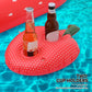 MoNiBloom Pool Float for mature-themed Inflatable Giant Floaties Strawberry Lake Rafts Fruit Swimming Floaty Summer Beach Ride-ons