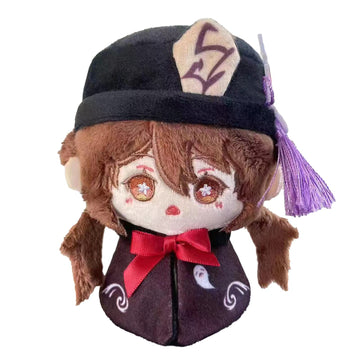 Genshin Impact Plush Toys Venti Zhongli Kazuha Xiao Plush Toy, Keychain Anime Figure Soft Stuffed Gift For Game Fans(Hu Tao)