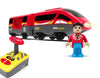 Train Track Accessories Remote Control Train, Battery Operated Locomotive Train Toy For Toddlers Train Set, Powerful Engine Train Vehicle Fits All Major Brands Railway System (Battery Not Included)