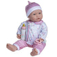 Jc Toys La Baby Caucasian 20-Inch Small Soft Body Baby Doll | Washable |Removable Pink Floral Outfit W/ Hat, Pacifier & Magic Bottle | For Children 12 Months +