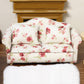 Dollhouse Couch Miniature Sofa With Pillows Dollhouse Living Room Funiture 1:12 Model 3 Pcs High Simulation Upholstered Armchair