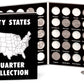 Fox Valley Traders Commemorative State Quarters Album, One Size, Black, Cardboard, Model SG_B009ONWGEM_US