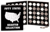 Fox Valley Traders Commemorative State Quarters Album, One Size, Black, Cardboard, Model SG_B009ONWGEM_US