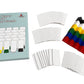 Apostrophe Games 36 Pack Blank Board Game Player Stands, Multi Color Engineered Wood Accessories