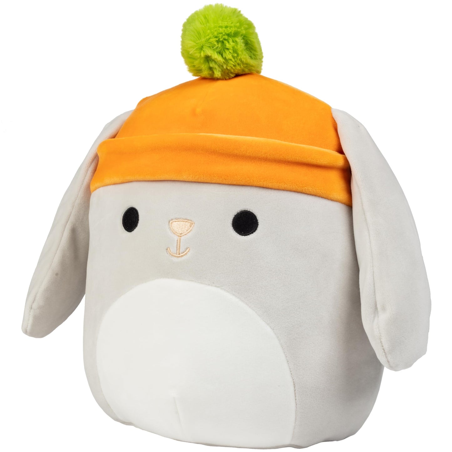 Squishmallows Original 10-Inch Valentina The Grey Easter Bunny - Official Jazwares Plush - Collectible Soft & Squishy Bunny Stuffed Animal Toy - Add To Your Squad - Gift For Kids, Girls & Boys