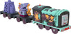 Thomas & Friends Motorized Toy Train Frosting Diesel Engine With Cargo Car & Robot Piece For Preschool Pretend Play Kids Ages 3+