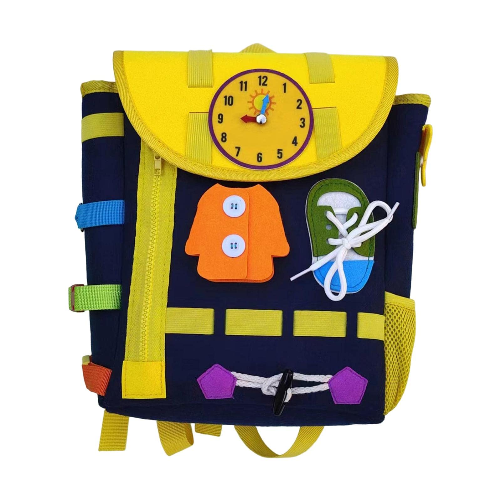 MerishoppBackpack Busy Board Travel Toy For Birthday Gifts Early Learning Educational|Baby|Toys For Baby|Developmental Baby Toys