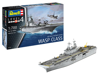 Revell 05178 Assault Carrier USS WASP Class 1:700 Scale Model Kit