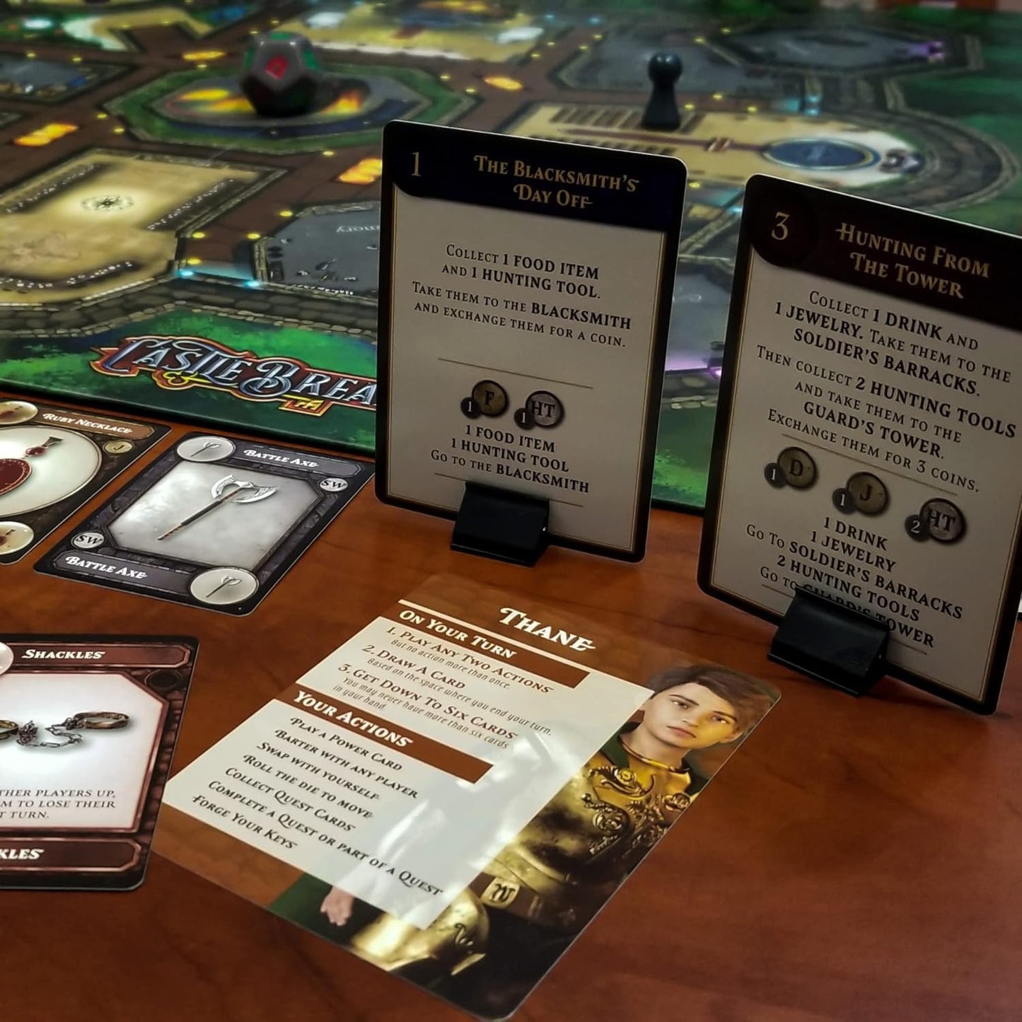 Castle Break Board Game | Strategy Board Game | Family Game For Adults And Kids | Medieval Adventure | Ages 10 And Up | 2-4 Play