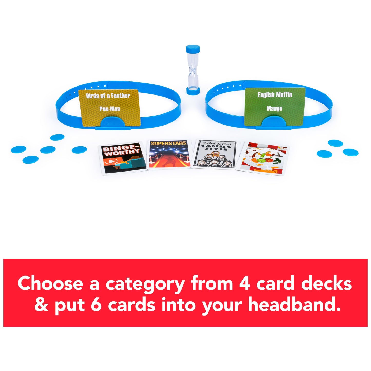 Spin Master Games Head’s Up! 4th Edition Party Game for Family Fun, 2-6 Players, Ages 8+, Paper Material, Model 6061813