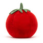 Jellycat 7.5 Amuseables Tomato Plush Toy - Red Vegetable Stuffed Animal - Fun Gift Idea for Kids