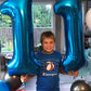 IWERP Navy Blue Number 11 Foil Mylar Balloon, 40 Inch, Birthday Decorations for 11 Year Old Girls and Boys