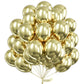 Partywoo Metallic Desert Gold Balloons, 50 Pcs 12 Inch Metallic Gold Balloons, Gold Balloons For Balloon Garland Balloon Arch As Party Decorations, Birthday Decorations, Wedding Decorations, Gold-G128
