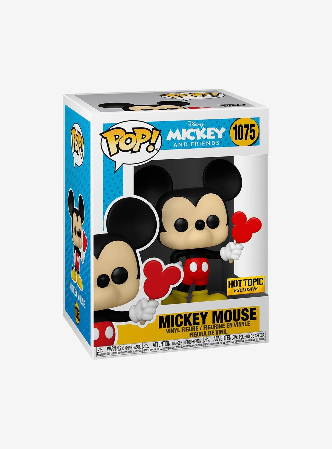 Funko Disney Mickey And Friends Pop! Mickey Mouse (Ice Cream) Vinyl Figure Hot Topic Exclusive Multi None