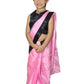 Raj Costume Traditional Indian Saree Costume for Girls with Black Blouse (Rani Laxmi Bai Green, 24Size_45Year)