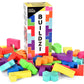 Tenzi Buildzi The Fast Stacking Building Block Game For The Whole Family - 2 To 4 Players Ages 6 To 96 - Plus Fun Party Games For Up To 8 Players - Perfect Kids Game For Game Night