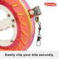 Kaiciuss Kite Reel Winder With Line, Kite String Reel For Kids & Adults, Easy To Use Kite String And Spool, It Comes With Durable Kite Thread And Connector (Pink)