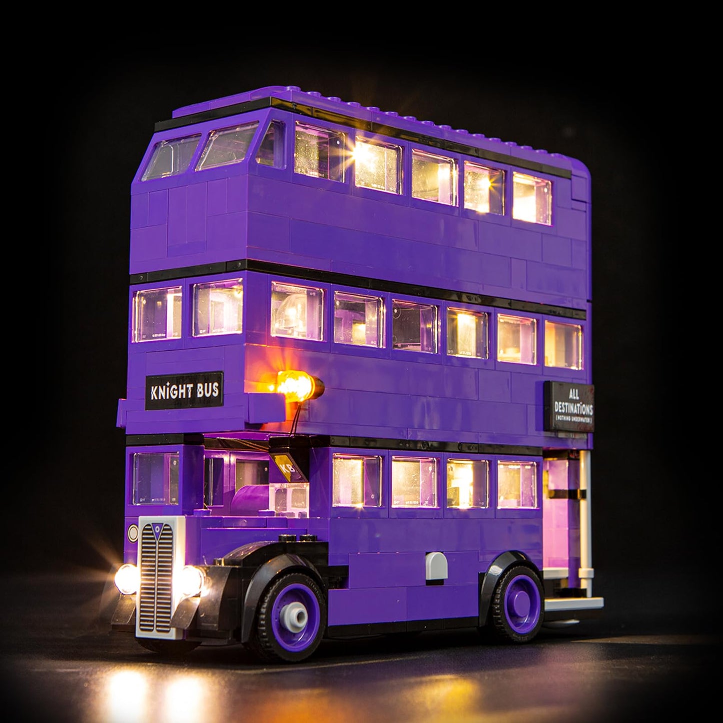 YEABRICKS LED Light for 76446 Harry Potter Knight Bus Adventure Building Blocks Model (Building Set NOT Included)