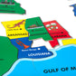 Melissa & Doug USA Map Floor Puzzle - 51 Pieces (2 x 3 feet) - FSC Certified