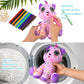 Drawmytoy Coloring Plush Toy With 12 Washable Markers For Little Girls Doodle Dolls Arts And Crafts Soft Diy Washable Doodle Stu