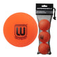 Winnwell Sports Street Hockey Balls - Indoor & Outdoor Balls with Storage Bag - Hockey Gear Ideal for Field  Road  Or Street Hockey Games - 65mm & 50 Gram Weight