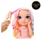 Rainbow High Bella 13    Styling Head 4 In 1 Playset With Washable Hair Creams, Nail Polish, Brush, & Hair Coloring Tool. Style