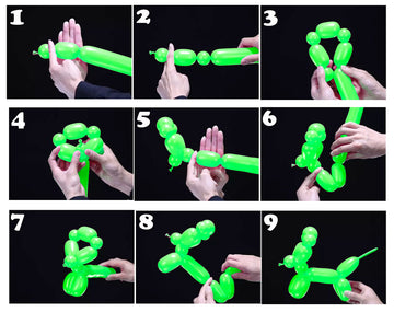 100Pcs 260 Balloons Long Balloons Animals Twisting Balloons Latex Balloon Garland For Birthday Wedding Party Decorations (Light