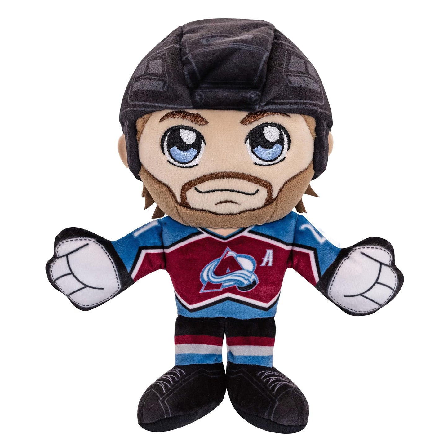 Bleacher Creatures Colorado Avalanche Peter Forsberg 8'' NHL Kuricha Sitting Plush - Soft Chibi Inspired NHL Superstar