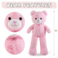 Zgxiong Big Teddy Bear 3 Feet Giant Stuffed Animal Pink Large Teddy Bear Stuffed Animals Huge Stuffed Bear Plush Toy For Girlfri