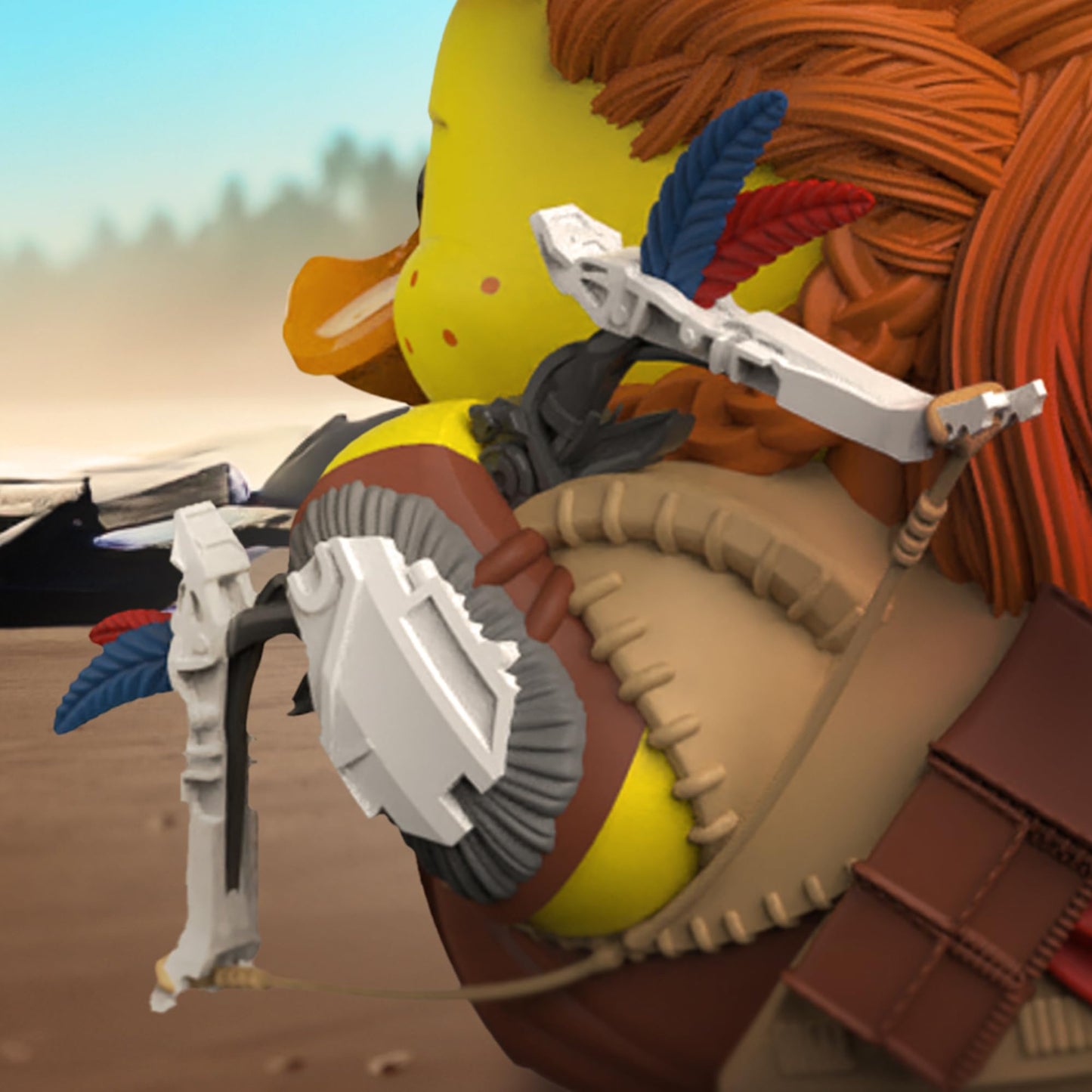 Tubbz First Edition Aloy Collectible Vinyl Rubber Duck Figure - Official Horizon Forbidden West Merchandise - Action Pc & Video