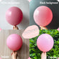 Pink Balloons Different Sizes,Scmdoti Double Stuffed Pink Balloon Arch,Pastel Pink Balloons Garland,18/12/10/5 Inch Pink Balloon