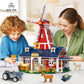PLAXSOON Farm House Building Set, 1810 PCS Mechanical Toy with Light, Small Size, Model 8802, Ideal for Ages 12+