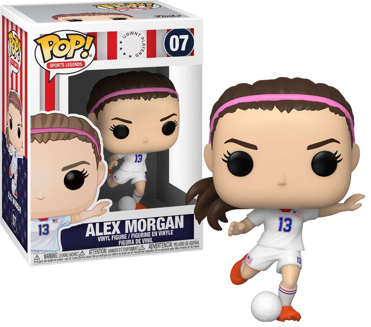 Funko Pop! Sports: The U.S Womens Soccer Team - Alex Morgan