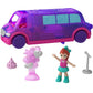 Polly Pocket Pollyville Party Limo Toy - Multicolor, Plastic, Model GGC41