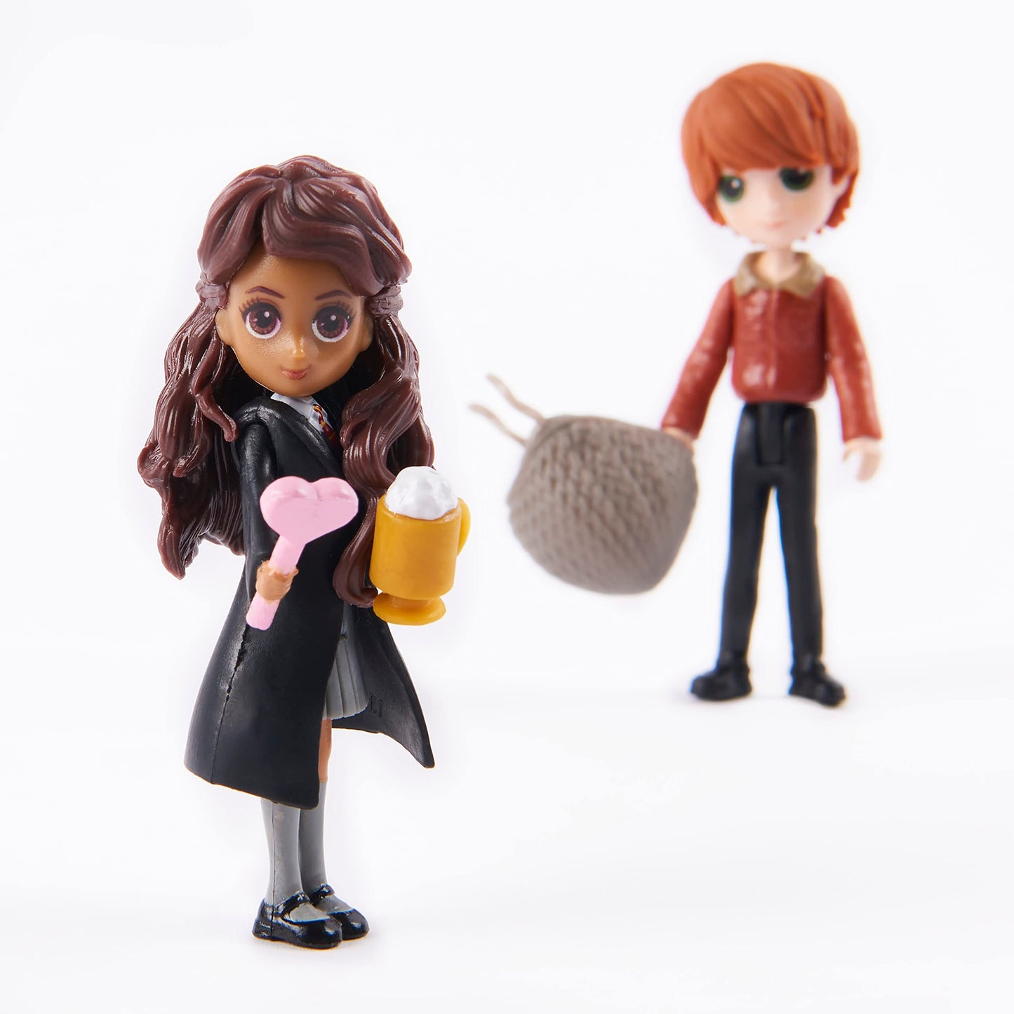 Wizarding World Harry Potter, Magical Minis Ron Weasley & Parvati Patil Set With 2 Doll Accessories, Easter Basket Gifts, Kids T