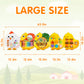 Chick Squad Activity Wall Busy Board Panels | 11-In-1 Wooden Sensory Wall Panel For Kids, Montessori Learning Activity Center | Perfect For Toddler Playroom Daycare Nursery Classroom Dentist Office