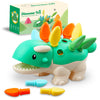 Toddler Montessori Toys Educational Dinosaur Game Learning Activities - Gifts For 6 9 12 18 Month Age 1 2 3 4 One Year Old Boy G