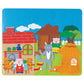 Constructive Playthings Classic Stories Felt Board Story Sets, Flannel Board for Preschool Learning Activities, With Three Littl