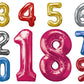 Anagram Balloons 2827901 Foil Balloon, 34, Blue