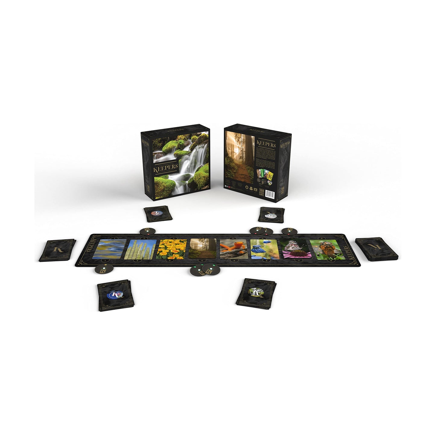 Van Ryder Games Keepers - Card Game 3-8 Players - Card Games for Family 15-30 Minutes of Gameplay - Games for Family Game Night - Kids and mature-themeds 8+ - English Version