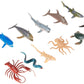Us Toy Assorted Ocean Sea Animals Action Figure (Lot Of 12)