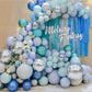 14Pcs Silver Foil Balloons Mylar Balloons 22In 15In 10In Silver Balloons Different Sizes Large Metallic Silver Balloons Chrome B