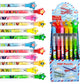 TINYMILLS 24 Pcs Airplane Multi Point Stackable Pencil with Eraser for Airplane Airshow Birthday Party Favor Prize Carnival Good