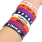 Diyasy Halloween Silicone Wristbands,40 Pcs Rubber Bracelets Halloween Party Favor Trick Or Treat Gifts And Goodie Bag Fillers