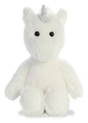 Aurora® Unicorn Stuffed Animal - 12 Inch White Polyester Cuddly Friend - Model 34216