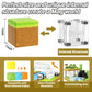 Magnetic Blocks-Build Mine Magnet World Panda Edition, Magnetic Tiles Building Blocks For Boys & Girls Age 3-5 4-8 5-7, Kids Stem Sensory Learning Outdoor Toys For 3+ Years Old Girls Boys Gifts
