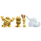 Goliath Animagic Garfield Figurine 4-Pack Garfield, Odie, Vic & Jinx