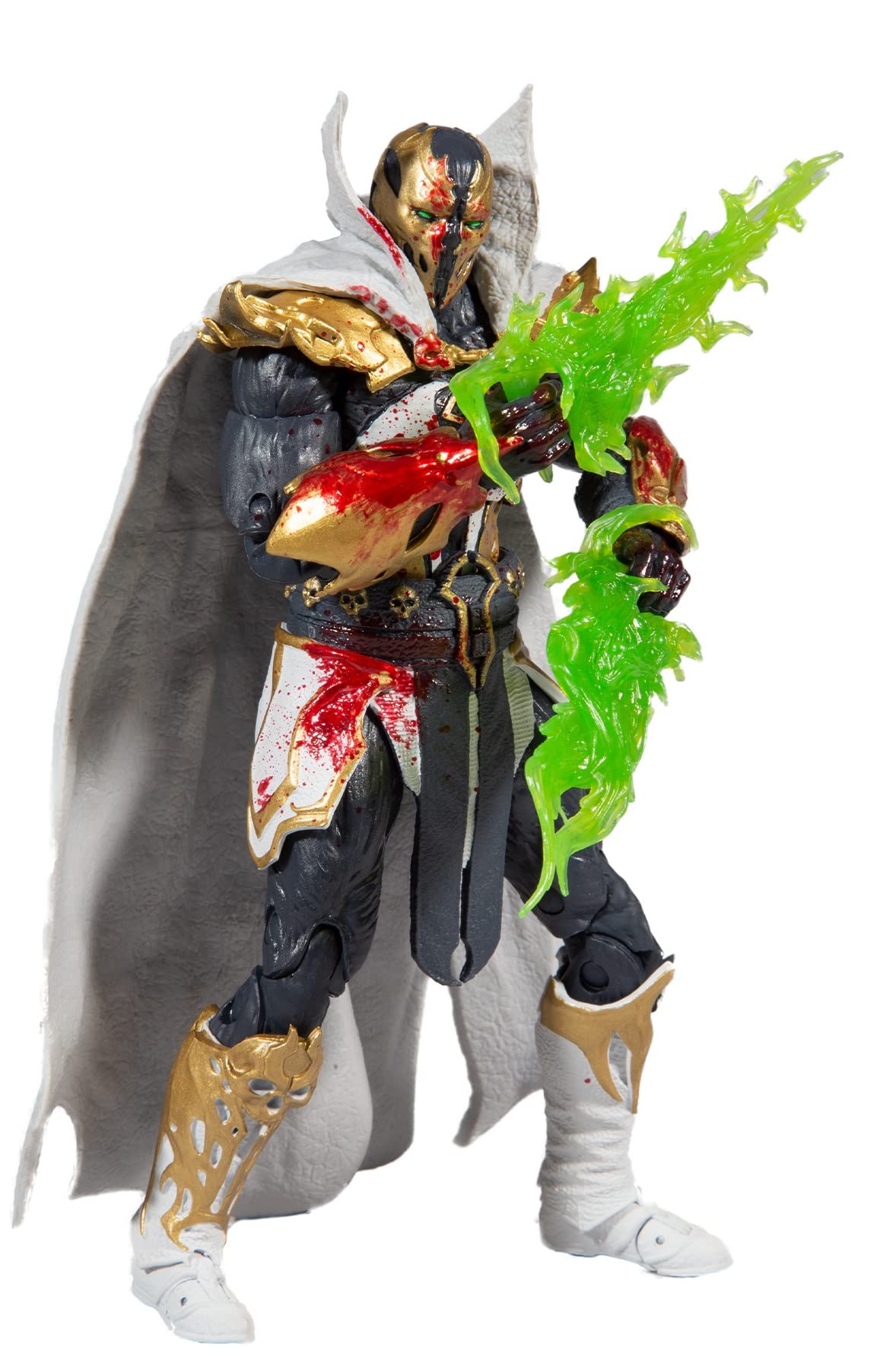 Mcfarlane Toys Mortal Kombat Malefik Spawn Bloody Disciple 7' Action Figure With Accessories